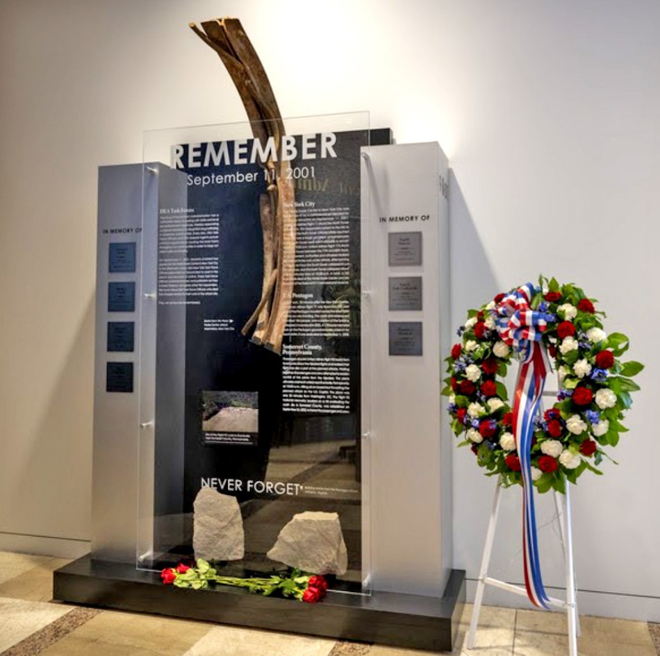 DEA Dedicates Sept. 11 Memorial To Task Force Officers Who Died From ...