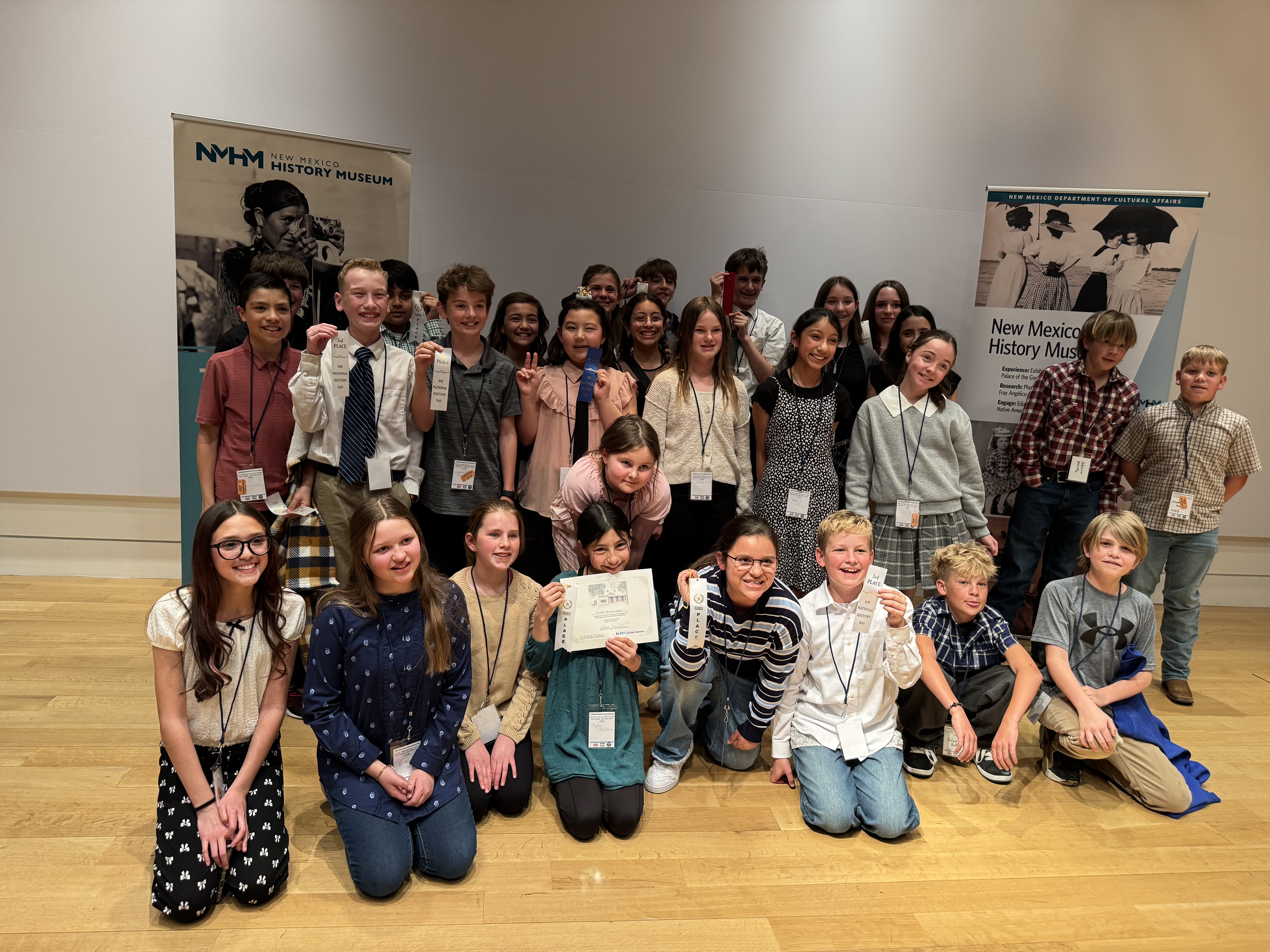 Los Alamos Middle School And Piñon Elementary Students Garner Awards At Regional National History Day Competition