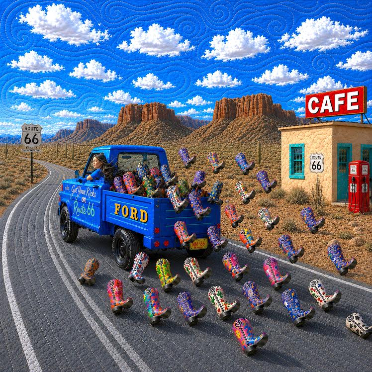 Ode To The Mother Road, Route 66 Centennial Art Exhibit' At Step