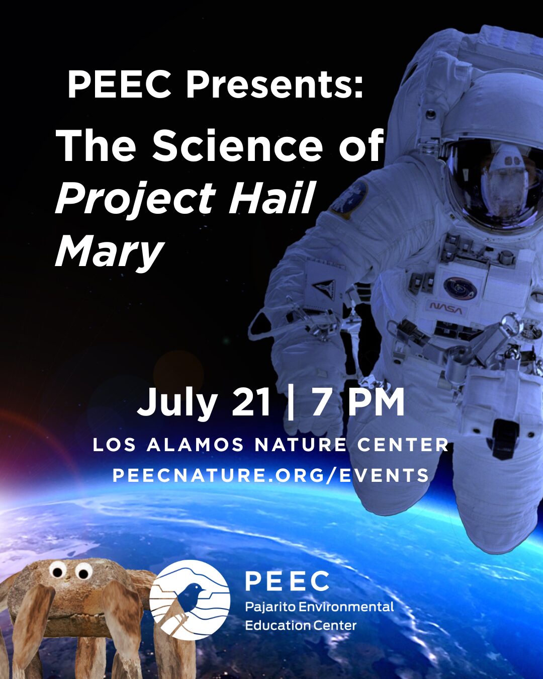 Discover The Connection Between Science And The Science Fiction Of Project Hail Mary July 21 At Nature Center - Los Alamos Daily Post